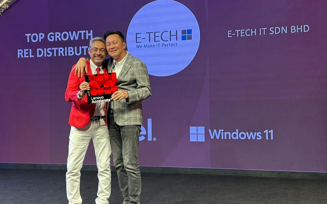 E-Tech IT Wins Lenovo Top Growth REL Distributor Award at Lenovo Accelerate 25