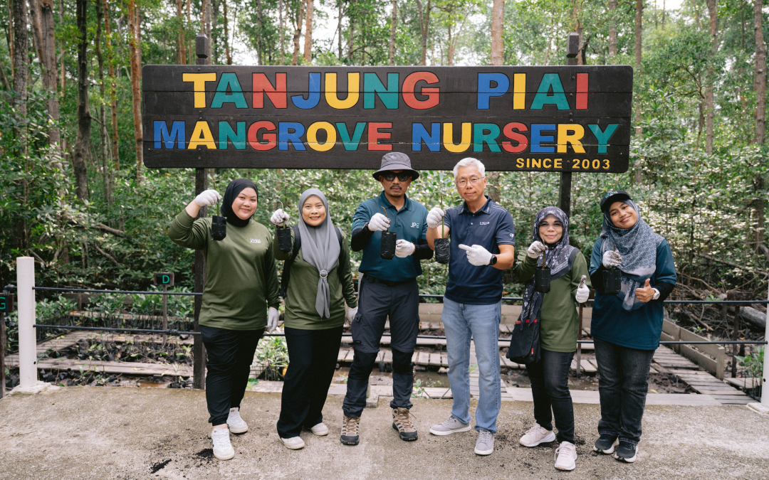 E-Tech IT Supports Environmental Conservation Through Tree Planting Programme at Tanjung Piai National Park