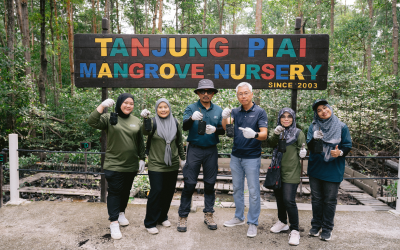 E-Tech IT Supports Environmental Conservation Through Tree Planting Programme at Tanjung Piai National Park